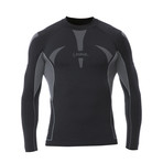 Iron-Ic // Warm Long Sleeve T-Shirt // Black (L/XL)