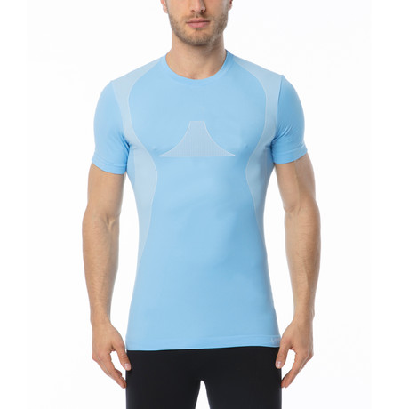 Iron-Ic // Genius Short Sleeve T-Shirt // Light Blue (S-M)