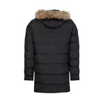 Santano Winter Long Coat // Black (L)