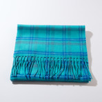 Scottish Cashmere Unisex Scarf // Blue II