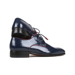 Medallion Toe Derby Shoes // Navy (Euro: 46)