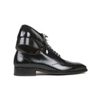 Goodyear Welted Wingtip Oxfords Polished Leather // Black (Euro: 40)