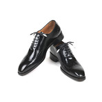 Goodyear Welted Wingtip Oxfords Polished Leather // Black (Euro: 38)