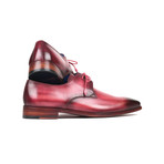 Hand-Painted Derby Shoes // Pink + Purple (Euro: 42)