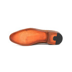 Woven Leather Tassel Loafers // Camel (Euro: 43)
