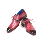 Hand-Painted Derby Shoes // Pink + Purple (Euro: 39)