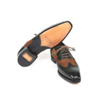 Goodyear Welted Wingtip Oxfords // Brown + Green (Euro: 41)
