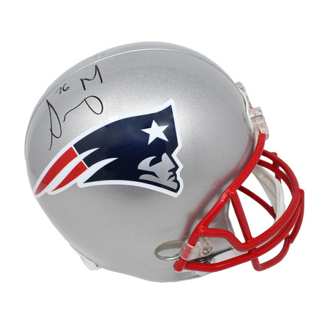 Sony Michel Signed New England Patriots // Riddell Replica Helmet // Full Size