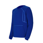Neoprene Sweater
 // Royal Blue (L)