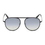 Men's FT0621 Sunglasses // Gunmetal + Gray Gradient