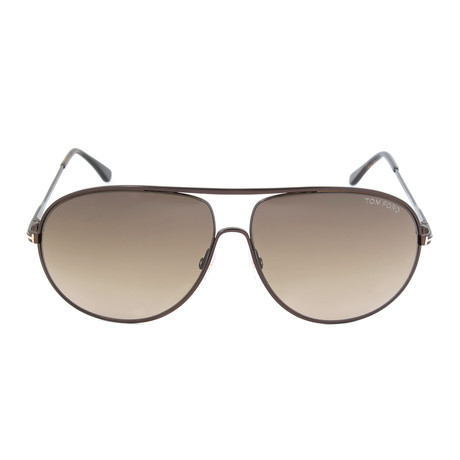 Men's FT0450 Sunglasses //Dark Brown + Gray Gradient