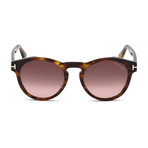 Men's FT0615 Sunglasses // Colored Havana + Bordeaux Gradient