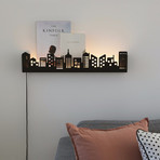 Empire Scapes Wall Light (Black)