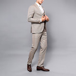 Dakota 3-Piece Slim Fit Suit // Mink (Euro: 50)