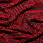 Scarf V2 // Black + Red