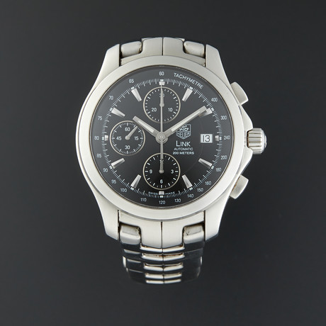 Tag Heuer Link Chronograph Automatic // CJF2110.BA0576 // Pre-Owned