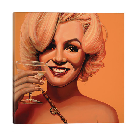 Marilyn Monroe V (12"W x 12"H x 0.75"D)