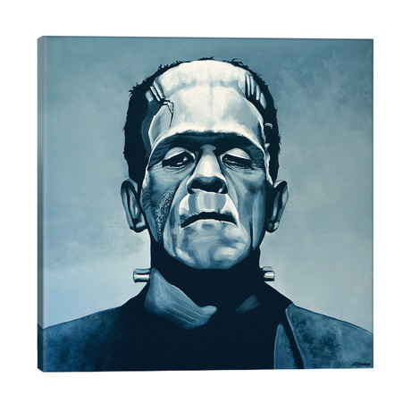 Boris Karloff Frankenstein (12"W x 12"H x 0.75"D)