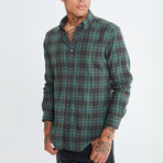 Carlin Shirt // Dark Green (XL)