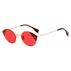 Women's Cat Eye Sunglasses // Rose Gold