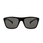 Dragon // Men's Carry On Rectangle Sunglasses // Black + Gray