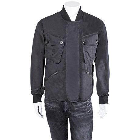 Burberry // Garment Dye Field Blouson // Black (36R)