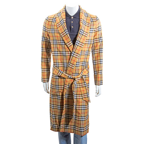 Burberry // Runway Twill Const Wool Vintage Check // Camel (36R)