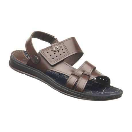 Fashion Leather Sandal // Brown (US: 6.5)