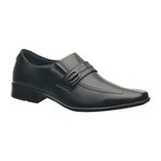 Dress slip-on shoe // Black (US: 11.5)