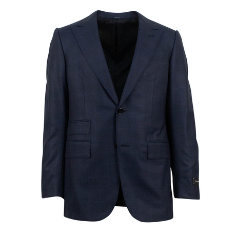 Pepe Two Button Suit // Navy Blue (US: 46S)