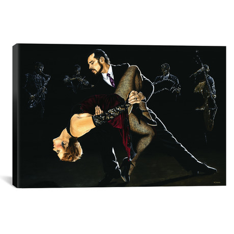 For The Love Of Tango (18"W x 12"H x 0.75"D)