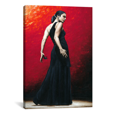 Flamenco Arrogancia (12"W x 18"H x 0.75"D)