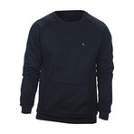 Remy Long Sleeve Sweatshirt + Kangaroo Pocket // Black (L)