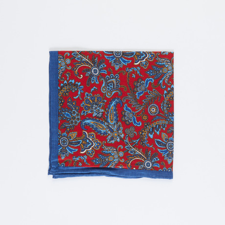 Bold Paisley // Red