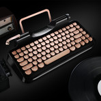 Retro Mechanical Keyboard (Black)