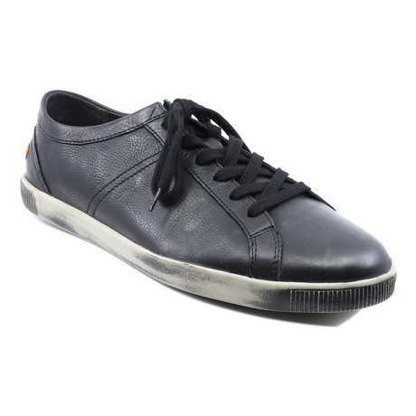 Tom Lace-Up Shoes // Distressed Black (Euro: 40)
