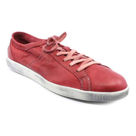 Tom Lace-Up Shoes // Red Washed Leather (Euro: 40)