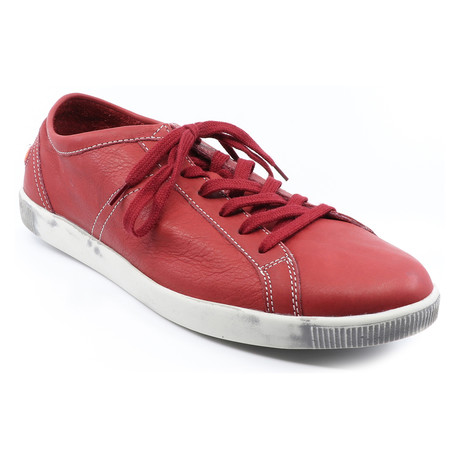 Tom Lace-Up Shoes // Red Smooth Leather (Euro: 40)