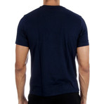 Crew Neck T-Shirt // Navy (M)