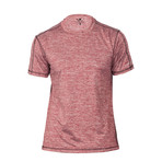 Xander Short Sleeve Fitness T-Shirt // Red (L)
