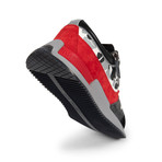 Rodeo 2.5 Sneaker // Black + Gray Camo + Red (US: 8)