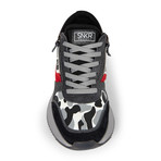 Rodeo 2.5 Sneaker // Black + Gray Camo + Red (US: 10.5)