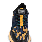 Duane Sneaker // Navy + Black + Yellow Camo (US: 8)