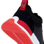 Madison 2.0 Sneaker // Black + Red (US: 9)
