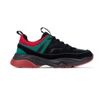 Victory Sneaker // Black + Red + Green (US: 14)