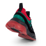 Victory Sneaker // Black + Red + Green (US: 11.5)