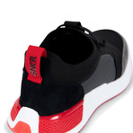 Madison 2.0 Sneaker // Black + Red (US: 10.5)