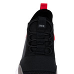 Madison 2.0 Sneaker // Black + Red (US: 7.5)