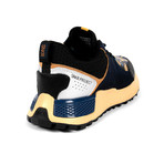 Duane Sneaker // Navy + Black + Yellow Camo (US: 11.5)