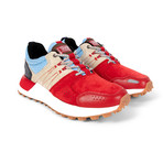 Duane Sneaker // Red + Tan + Blue (US: 10)
